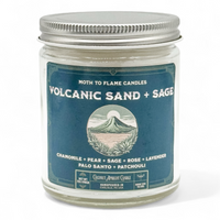 Volcanic Sand + Sage - 7 oz candle