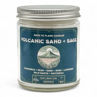 Volcanic Sand + Sage - 7 oz candle