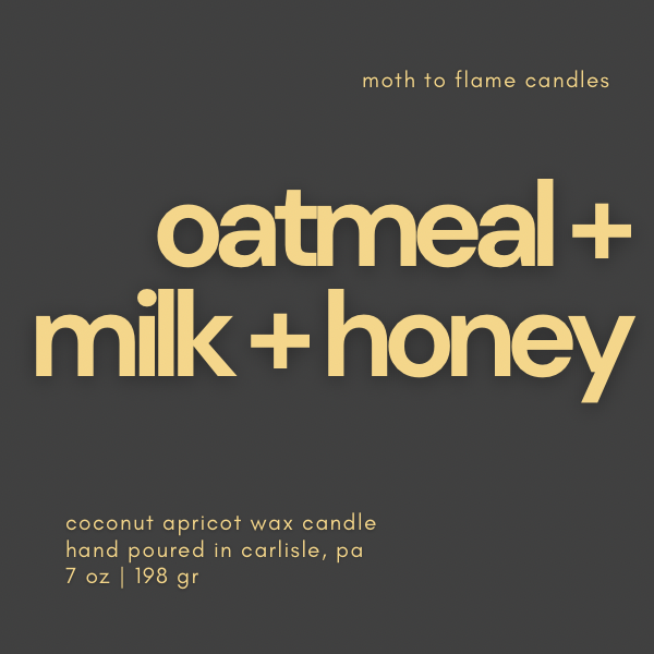 Oatmeal + Milk + Honey – 7 oz Candle