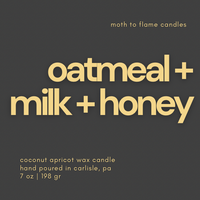 Oatmeal + Milk + Honey – 7 oz Candle