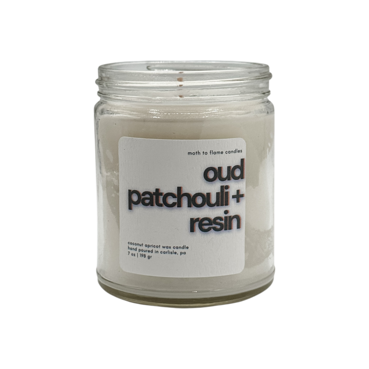 Oud Patchouli + Resins – 7 oz Candl