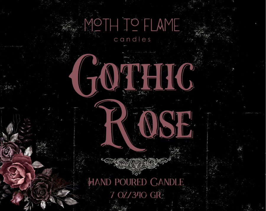 Gothic Rose – 12 oz Candle