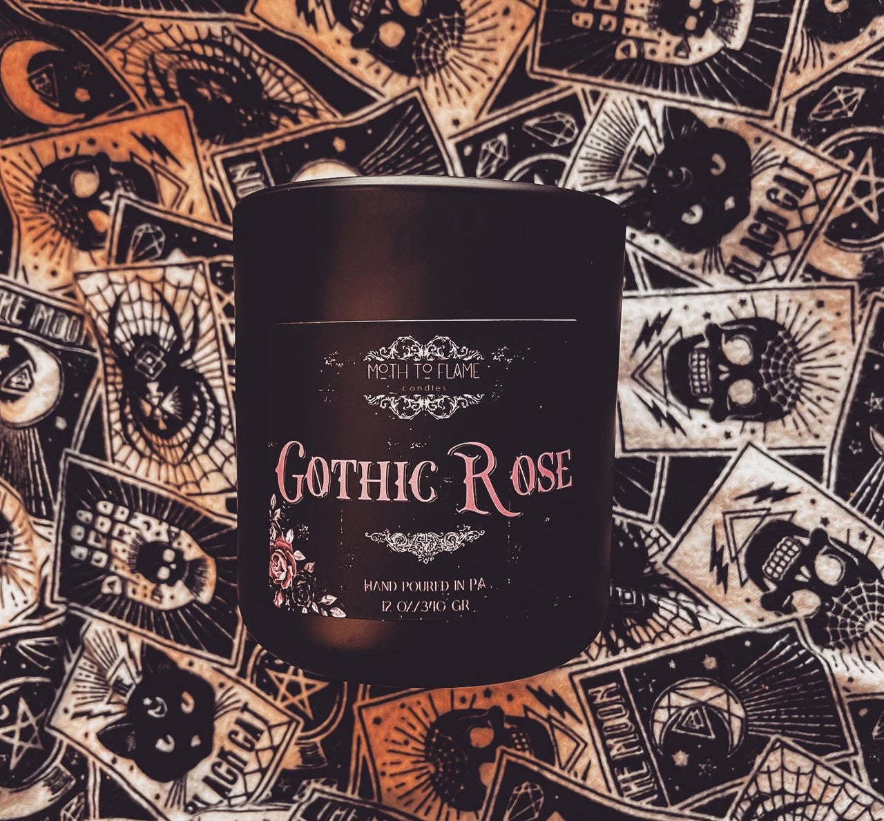 Gothic Rose – 12 oz Candle