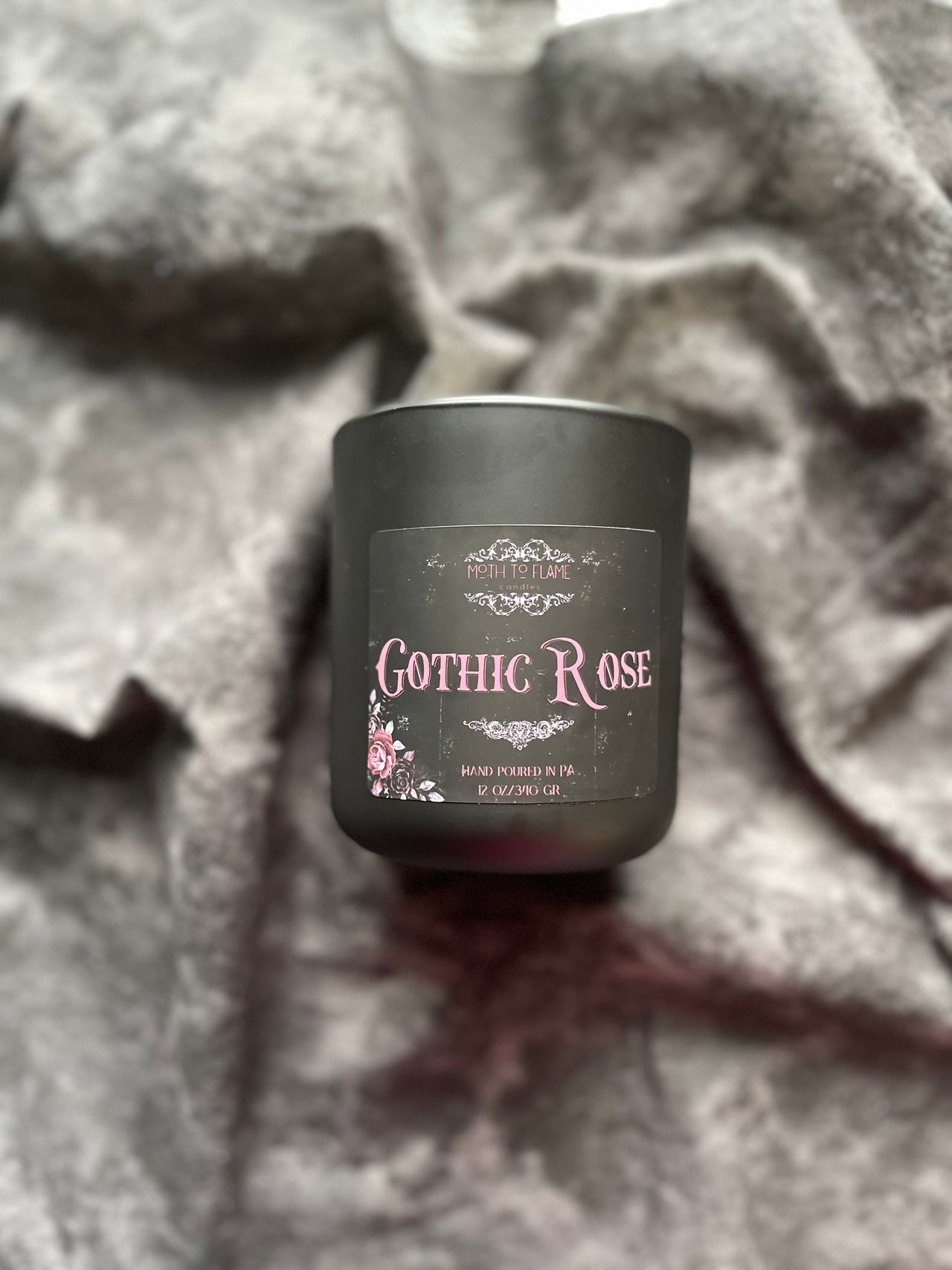 Gothic Rose – 12 oz Candle