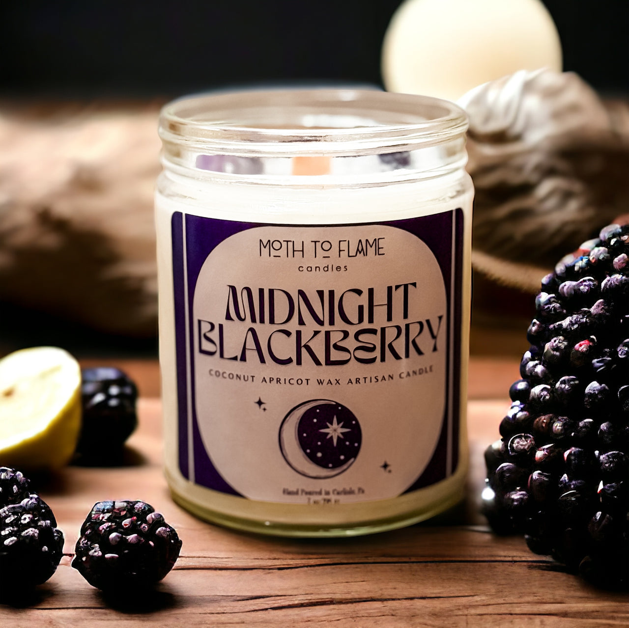 Midnight Blackberry – 7 oz Candle