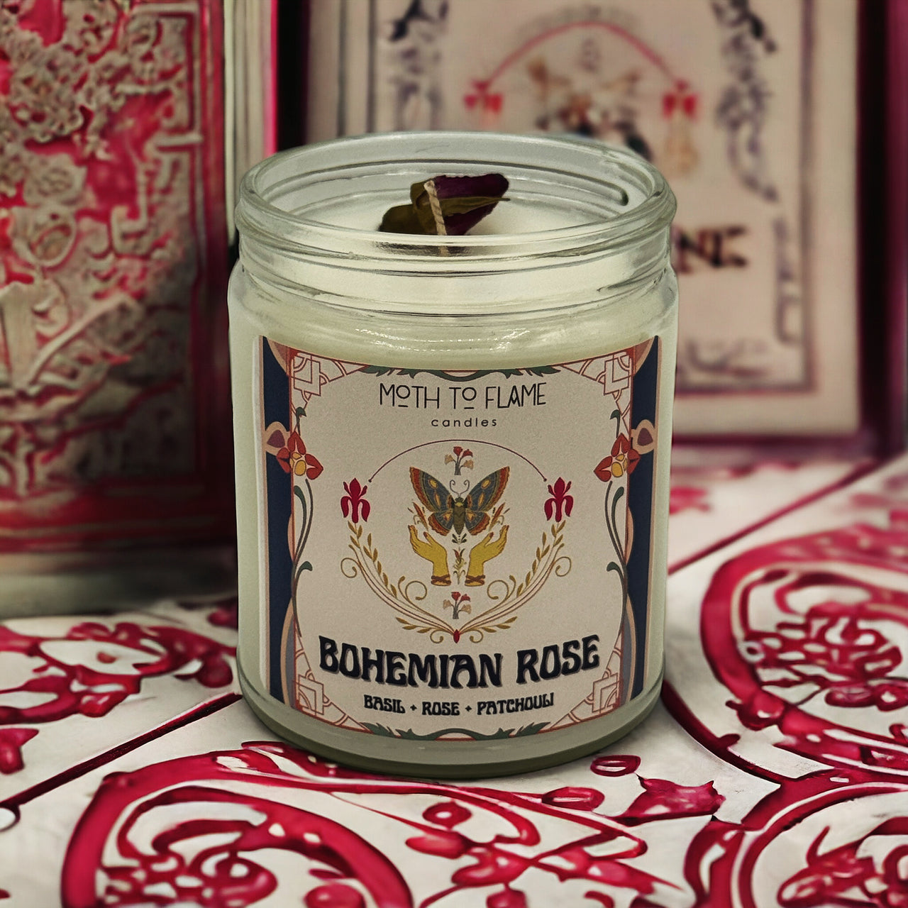 Bohemian Rose – 7 oz Candle
