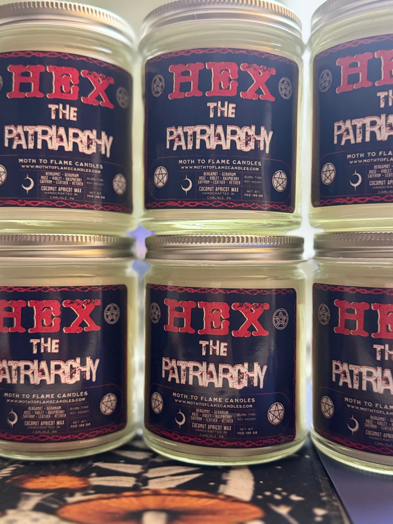 Hex the Patriarchy – 7 oz Candle