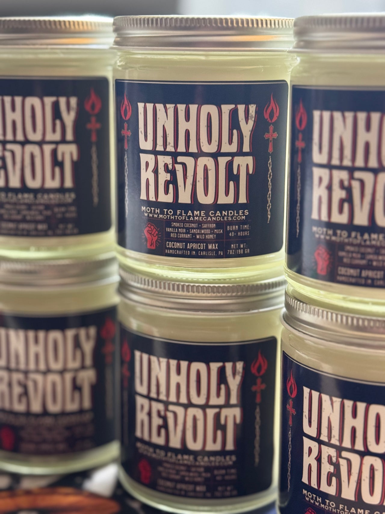Unholy Revolt – 7 oz Candle