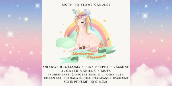 Solid Perfume – Long Lasting Natural Fragrance in Reusable Tin | Moth to Flame
