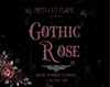 Gothic Rose – 12 oz Candle