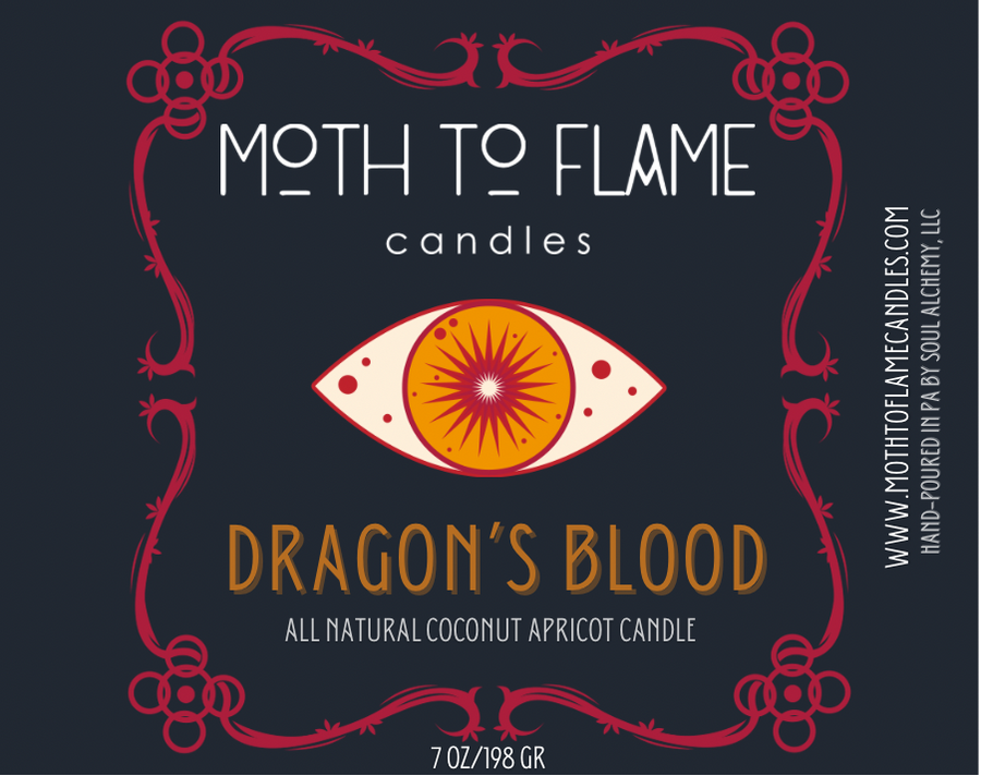 Dragon's Blood - Moth to Flame Candles