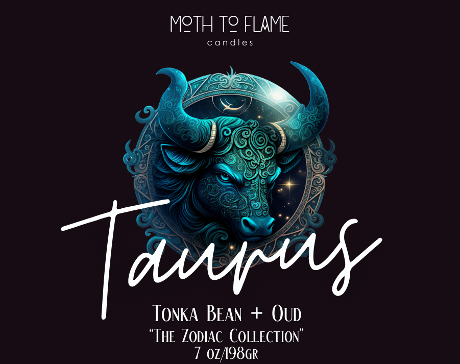 Taurus Zodiac Candle